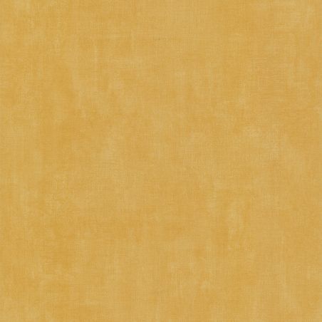 Papier peint intissé Uni toile patine ocre jaune - Dolce Vita - Lutèce - 11230902