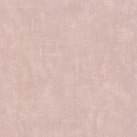 Papier peint intissé Uni toile patine rose pâle - Dolce Vita - Lutèce - 11230903