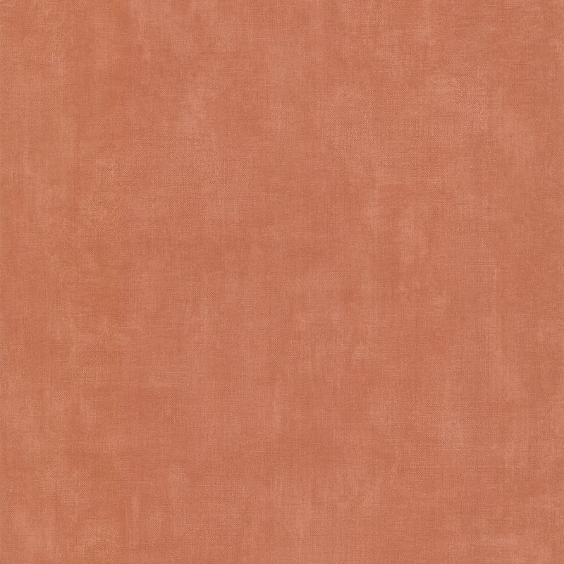 Papier peint intissé Uni toile patine terre de sienne - Dolce Vita - Lutèce - 11230905