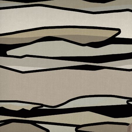 Panoramique intissé Horizon gris beige - Dolce Vita - Lutèce - 56230307