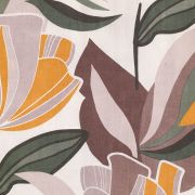 Papier peint intissé Tulipa moutarde marron - Dolce Vita - Lutèce - 11230702
