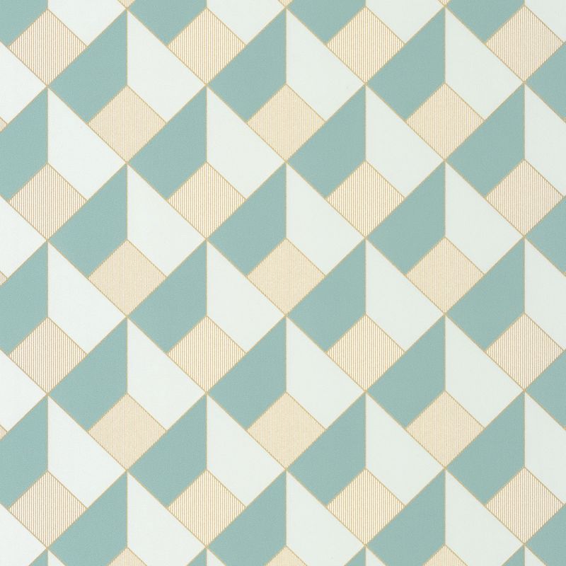 Papier peint intissé Square bleu - OUTLINES - Caselio - OTLS105096661