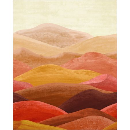 Panoramique intissé Fairyland orange beige - 200X310cm - PIMP MY WALL - Caselio - PMW104673204