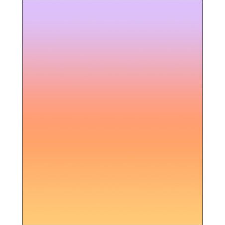 Panoramique intissé Beautiful Dawn orange violet - 200X250cm - PIMP MY WALL - Caselio - PMW104753405