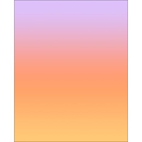 Panoramique intissé Beautiful Dawn orange violet - 200X310cm - PIMP MY WALL - Caselio - PMW104753404
