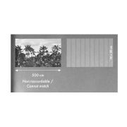 Panoramique intissé Paradise Island noir - 500X310cm - PIMP MY WALL - Caselio - PMW104619915