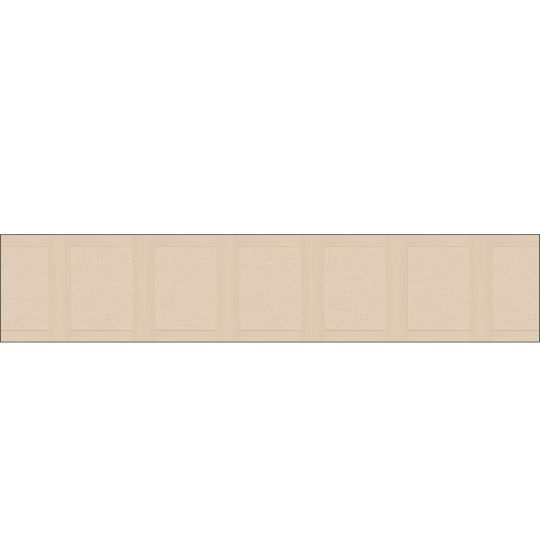 Soubassement intissé Jute et beige - 400X80cm - PIMP MY WALL - Caselio - PMW105231010