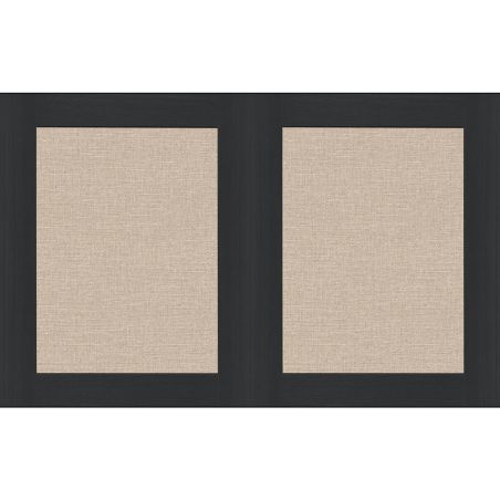 Soubassement intissé Jute et noir - 250X80cm - PIMP MY WALL - Caselio - PMW105229090