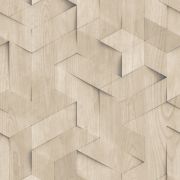Papier peint vinyle sur intissé Shadow Wood naturel - Brut - Ugépa - M74407