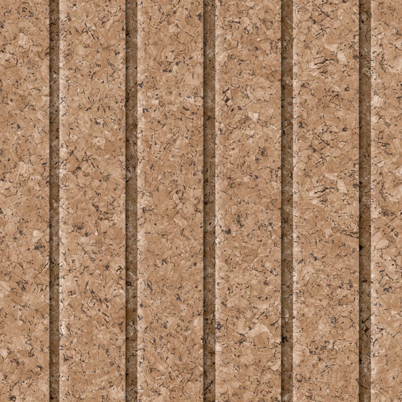 Papier peint expansé sur intissé Rayure Liège - Brut - Ugépa - M75308