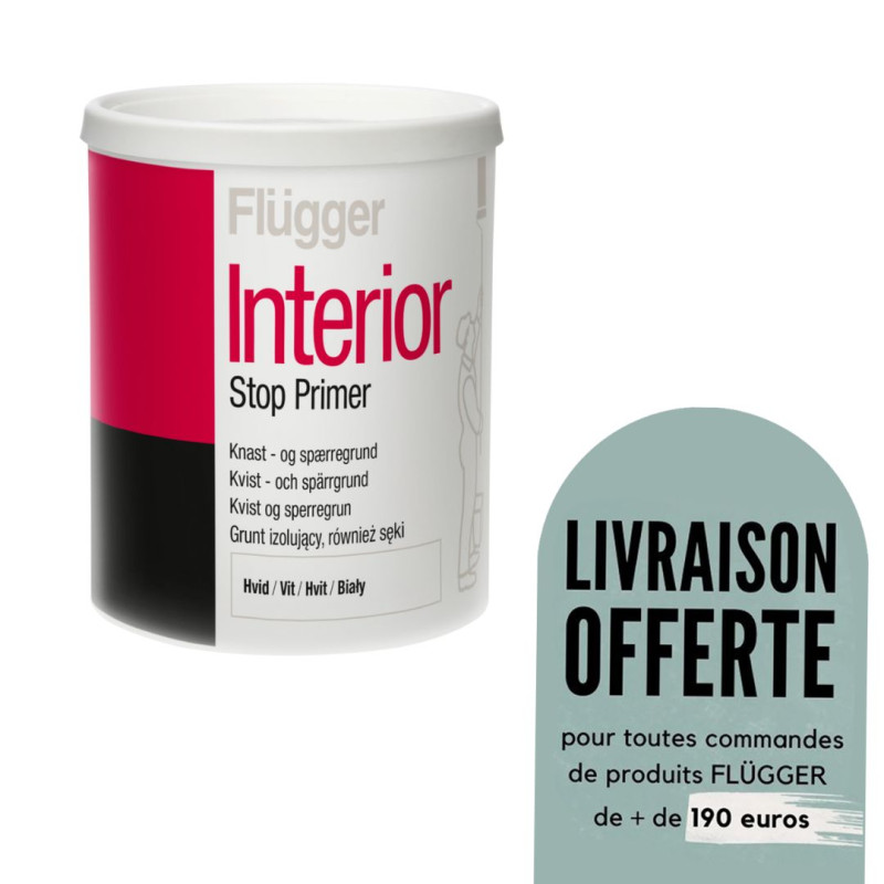 Peinture primaire tous supports - intérieur et extérieur - Stop Primer - FLUGGER