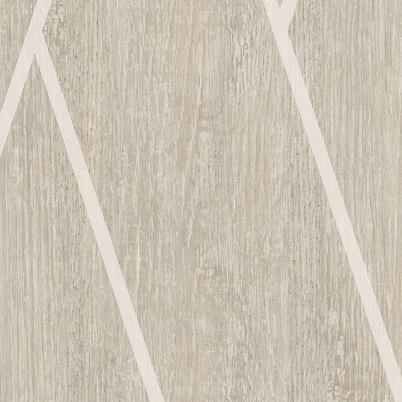 Papier peint vinyle sur intissé Chevron Bois beige - Brut - Ugépa - M75717