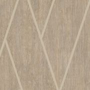 Papier peint vinyle sur intissé Chevron Bois marron - Brut - Ugépa - M75708