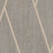 Papier peint vinyle sur intissé Chevron Bois taupe - Brut - Ugépa - M75718