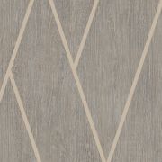 Papier peint vinyle sur intissé Chevron Bois taupe - Brut - Ugépa - M75718