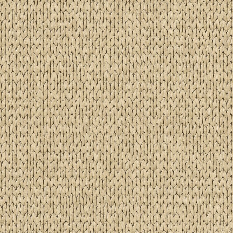 Papier peint vinyle sur intissé Tresse Osier beige - Brut - Ugépa - M78417