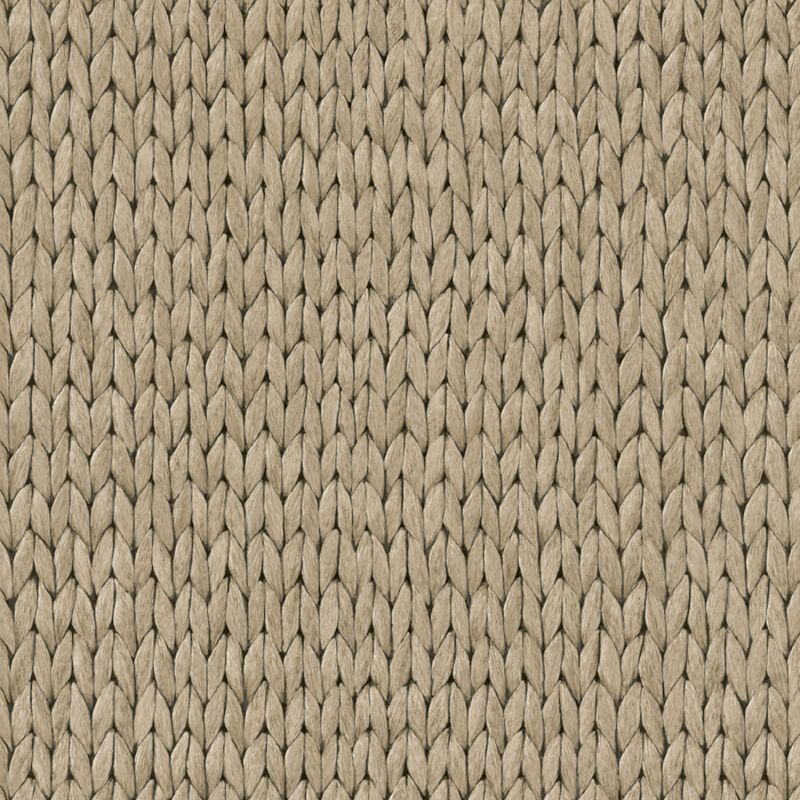 Papier peint vinyle sur intissé Tresse Osier taupe - Brut - Ugépa - M78408