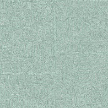 Papier peint intissé Tehani Teal - Terra - Khrôma by Masureel - TER501