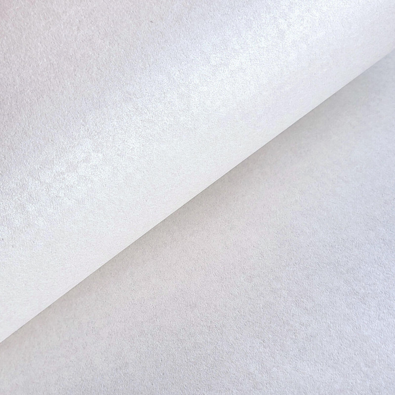 Papier peint intissé Silicine blanc - Petra Wallpaper - Casamance - 72890118
