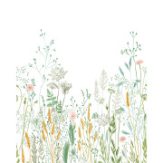 Panoramique intissé Herbarium multicouleurs - 200X280cm - Green Life 2 - Caselio - GNL2105390403