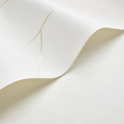 Papier peint intissé Pure blanc craie - Alchimie - CASADECO - ALMI89900171