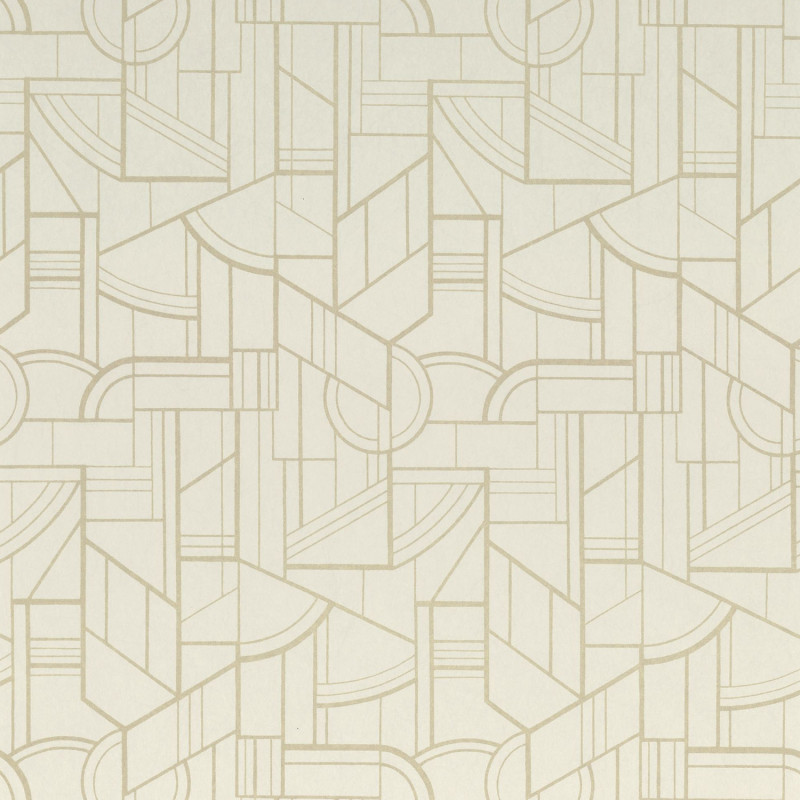 Papier peint intissé Cinétique sable - Faubourg des Lumières - CASAMANCE - 76292548
