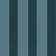 Papier peint vinyle sur intissé Golden Lines bleu paon océan - Basics - Caselio - BAI101076659
