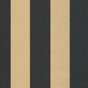 Papier peint vinyle sur intissé Wide Lines noir et dorée - Basics - Caselio - BAI104029329