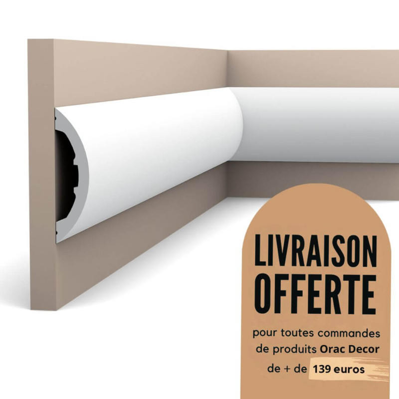Cimaise - Radius - moulure décorative Purotouch® - Orac Decor - P3070