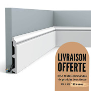 Plinthe design moulure décorative Duropolymer® - CONTOUR - ORAC DECOR - SX118