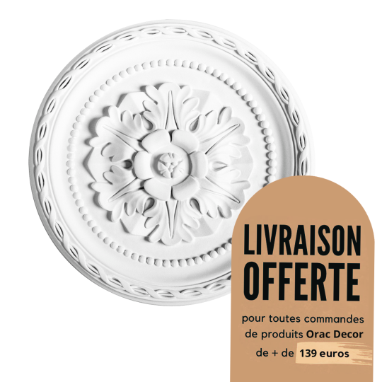 Rosace - Luxxus - moulure...