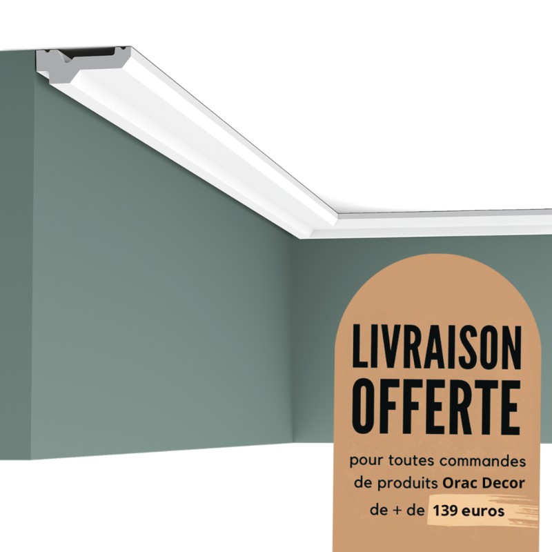 Corniche plafond - moulure décorative - Purotouch® - Orac Decor - C360
