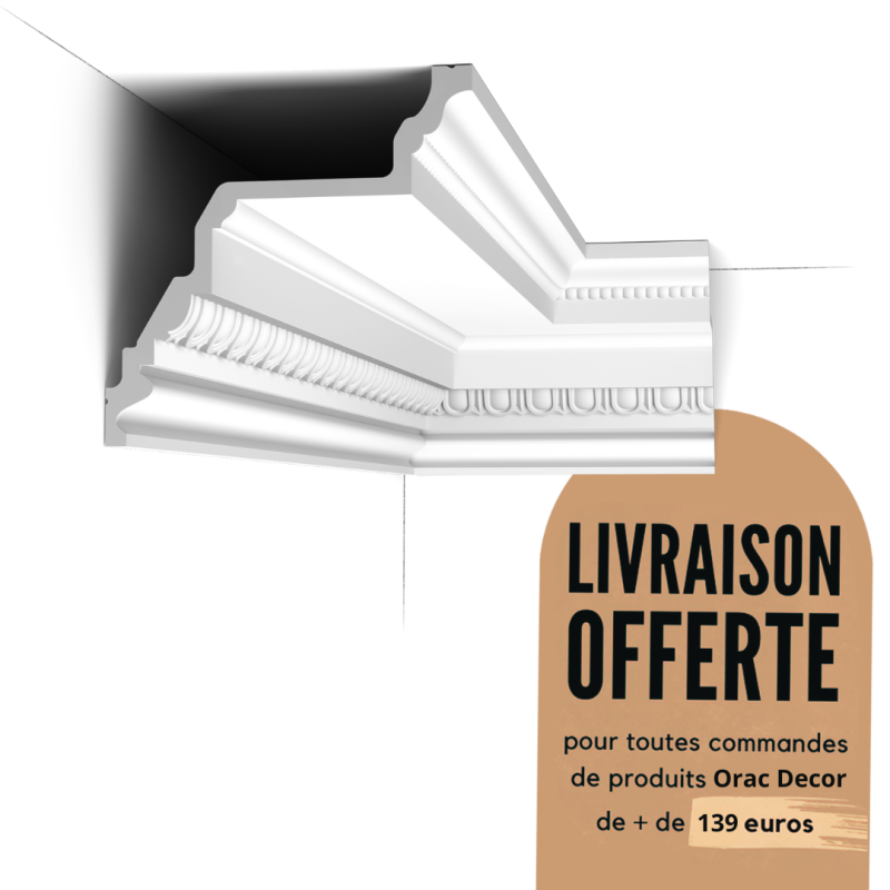 Corniche plafond - moulure décorative - Purotouch® - Orac Decor - C307