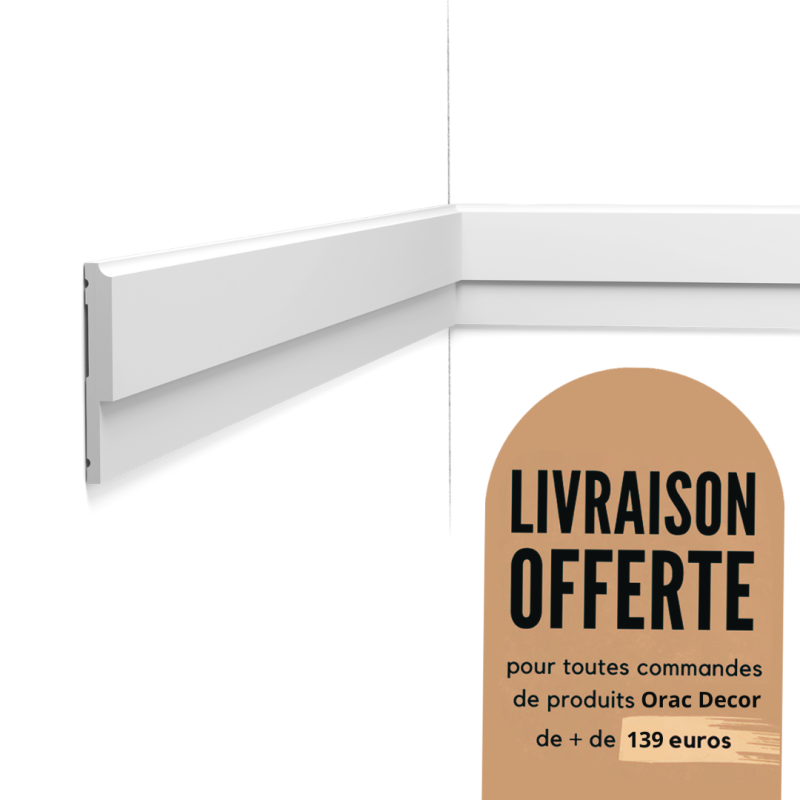 Cimaise murale - moulure décorative Purotouch® - Orac Decor - P9900