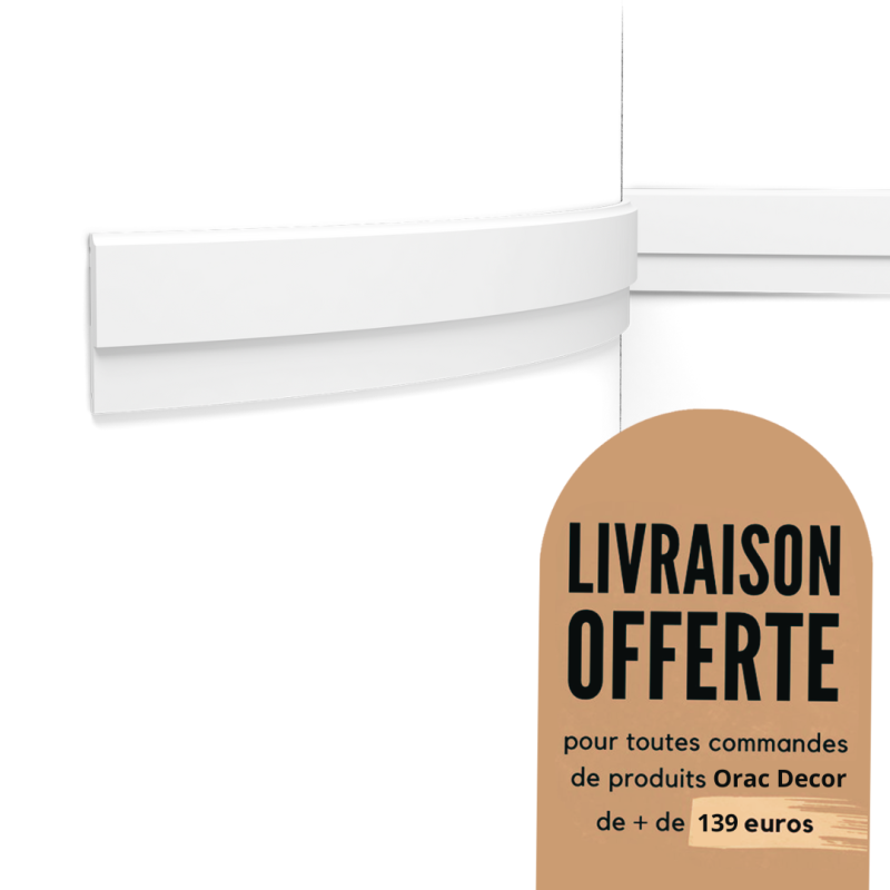 Cimaise murale - moulure décorative - Flex - Orac Decor - P9900F
