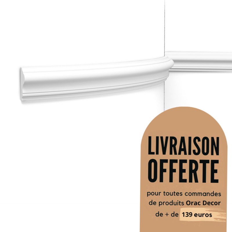 Cimaise murale - moulure décorative Flex - Orac Decor - P8030F