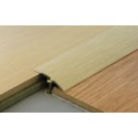 0,93mx41mm  - Barre de seuil finition bois - fixation invisible multi-niveaux plaxés Harmony - DINAC