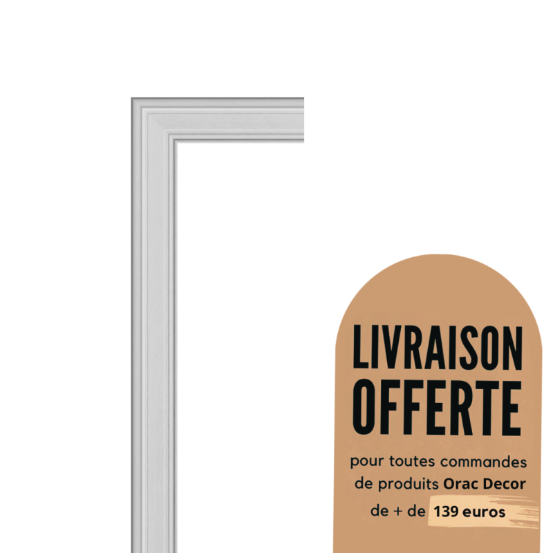 Encadrement de porte - moulure multifonction - Duropolymer® ‎‎- Orac Decor - DX119-2300