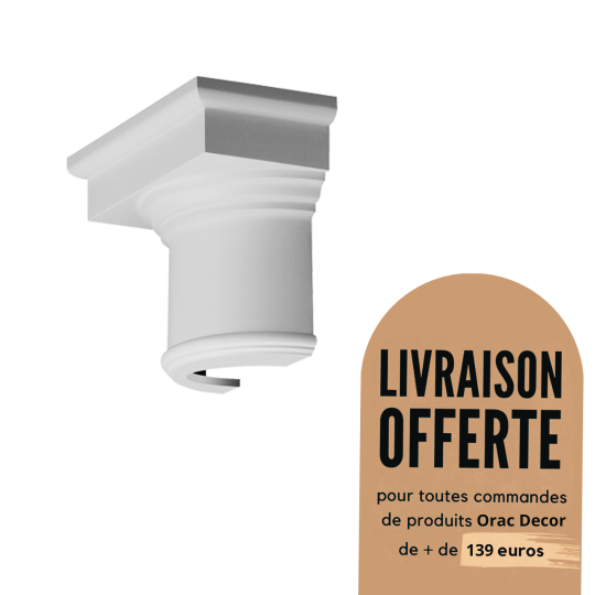 Elément décoratif - demi...