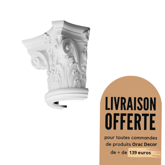 Elément décoratif - demi...