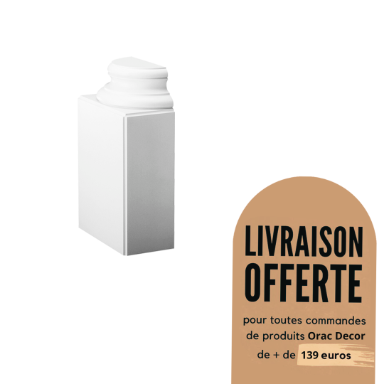 Elément décoratif - demi...
