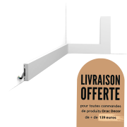 Plinthe design moulure décorative Duropolymer® - SQUARE - ORAC DECOR - SX162