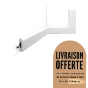 Plinthe design moulure décorative Duropolymer® - CASCADE - ORAC DECOR - SX182
