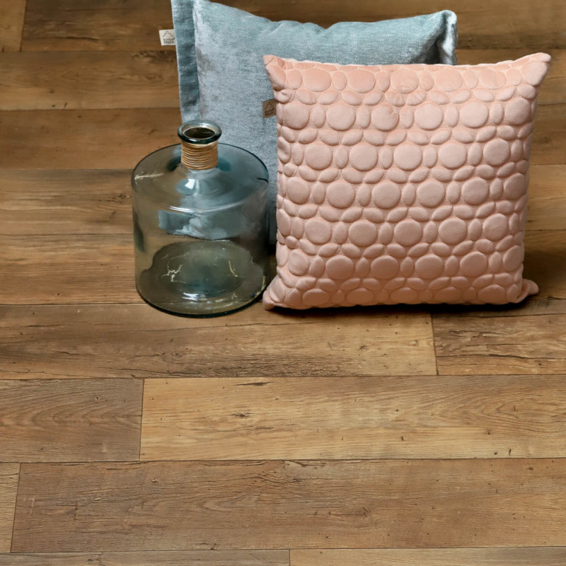 Sol PVC - Parquet Flanders beige brown - Iconik Life - TARKETT - rouleau 4M