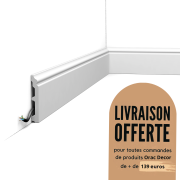Plinthe design moulure décorative Duropolymer® - CONTOUR - ORAC DECOR - SX173
