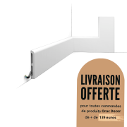 Plinthe design moulure décorative Duropolymer® - CASCADE - ORAC DECOR - SX184