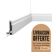 Plinthe design moulure décorative Duropolymer® - ORAC DECOR - SX155