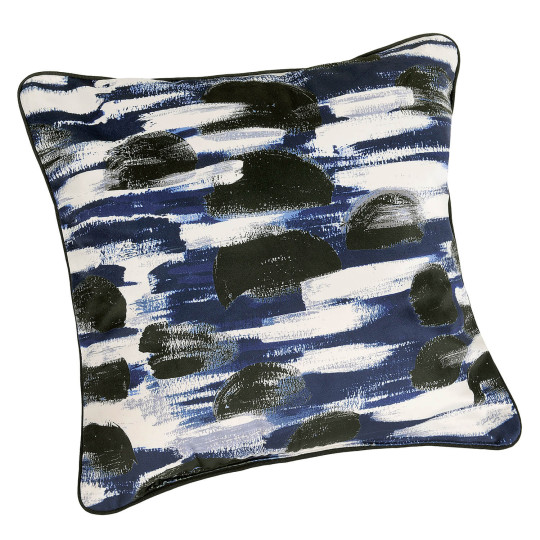 Coussin - Erin bleu roi,...