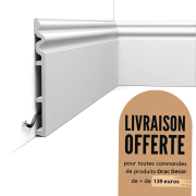 Plinthe design moulure décorative Duropolymer® - ORAC DECOR -  SX193