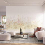 Panoramique intissé Maison d'été vert litchen - 300X310cm - Wonderwalls 2 - Casadeco - WDWD200107409